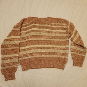 Chunky knit Striped sweater